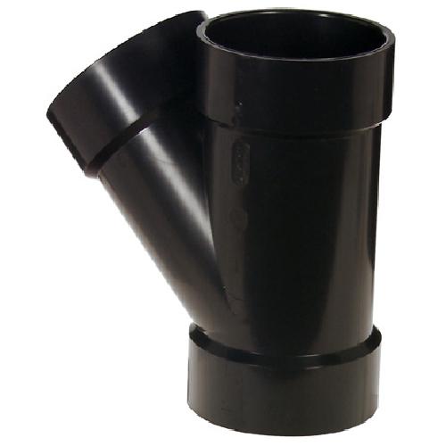 Raccord en Y en ABS, 4 po, 45 degrés - IPEX - Quincaillerie G.H. Berger