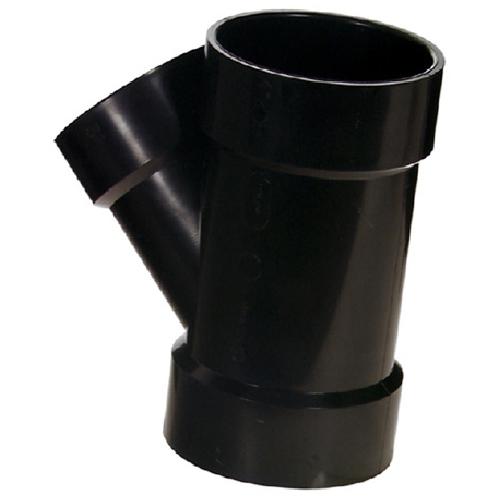 Raccord en Y en ABS, 4 po x 4 po x 3 po, 45 degrés - IPEX - Quincaillerie G.H. Berger