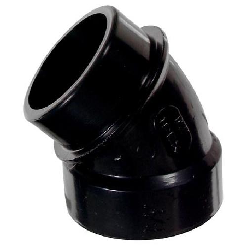Coude court de 45°, de type DWV, fabriqué en ABS, 1-1/2 po (Mâle x Femelle) – IPEX - Quincaillerie G.H. Berger