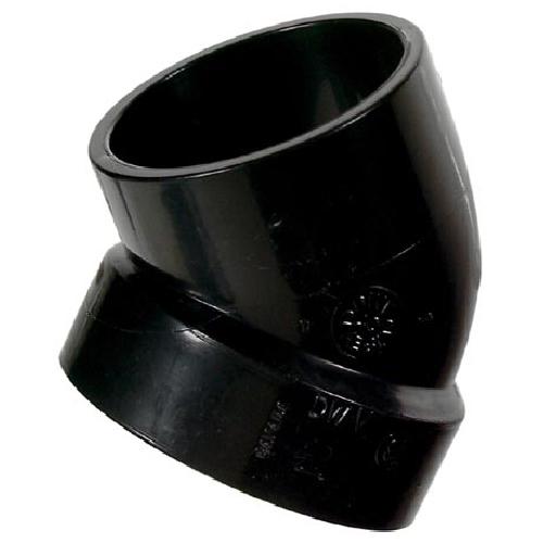 Coude de 45°, de type DWV, fabriqué en ABS, 2 po (Mâle x Femelle) – IPEX - Quincaillerie G.H. Berger