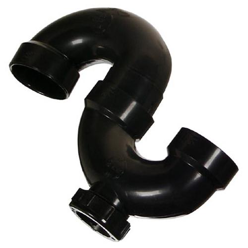 Siphon en P femelle, en ABS, 1-1/2 po avec bouchon – IPEX - Quincaillerie G.H. Berger