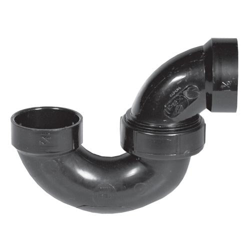 Siphon en P, filetage femelle, en ABS, 1-1/2 po, avec union– IPEX - Quincaillerie G.H. Berger