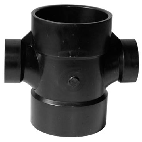 Té en Y double, diamètres de 3 po x 3 po x 1-1/2 po x 1-1/2 po - IPEX - Quincaillerie G.H. Berger