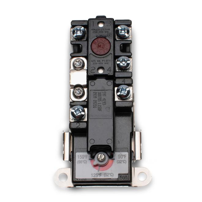 Thermostat du haut avec interrupteur secondaire pour chauffe-eau - Quincaillerie G.H. Berger