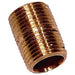Mamelon fileté en laiton 1/2" fermé - MIP X MIP aqua-dynamic - Quincaillerie G.H. Berger