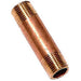 Mamelon fileté en laiton 1/2" X 1-1/2" - MIP X MIP aqua-dynamic - Quincaillerie G.H. Berger