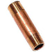 Mamelon fileté en laiton 1/2" X 3" - MIP X MIP aqua-dynamic - Quincaillerie G.H. Berger