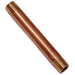 Mamelon fileté en laiton 3/4" fermé - MIP X MIP aqua-dynamic - Quincaillerie G.H. Berger