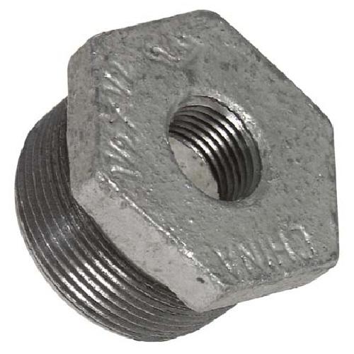 Raccord douille hexagonale en acier galvanisé 1 ½ (M) x 1/2 (F) po – Aqua-Dynamic - Quincaillerie G.H. Berger