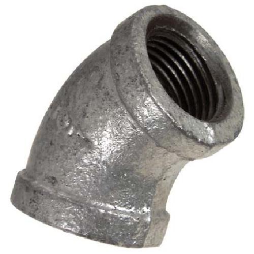 Raccord coude 45° en acier galvanisé 1/4 po – Aqua-Dynamic - Quincaillerie G.H. Berger