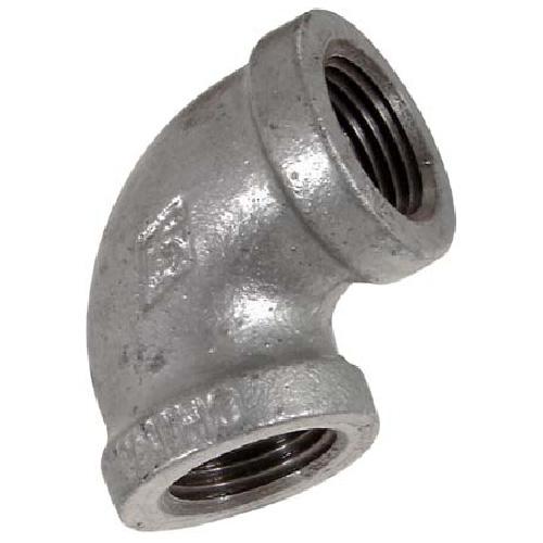 Raccord coude 90° 1/2 po en acier galvanisé – Aqua-Dynamic - Quincaillerie G.H. Berger