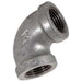 Raccord coude 90° 1/2 po en acier galvanisé – Aqua-Dynamic - Quincaillerie G.H. Berger