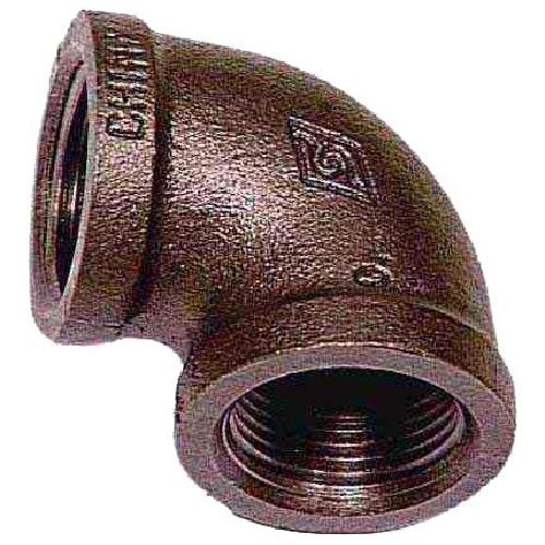 Raccord coude 90° 3/8 po en acier malléable noir – Aqua-Dynamic - Quincaillerie G.H. Berger
