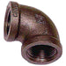 Raccord coude 90° 3/4 po en acier malléable noir – Aqua-Dynamic - Quincaillerie G.H. Berger