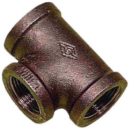 Raccord en té en acier noir 1/2 po – Aqua-Dynamic - Quincaillerie G.H. Berger