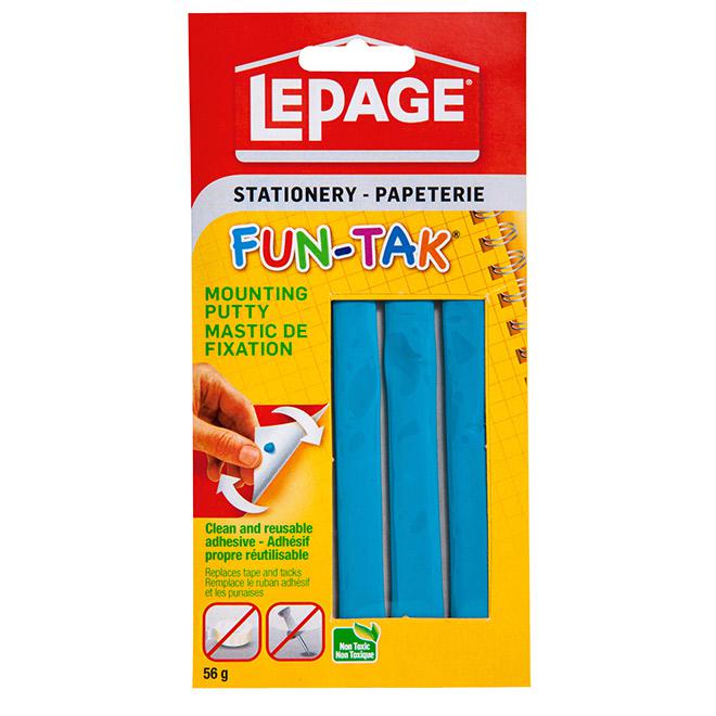Adhésif de fixation Fun Tak - LePage - 57g - Quincaillerie G.H. Berger