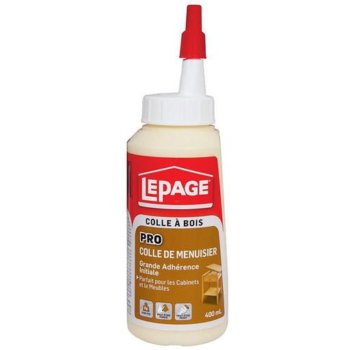 Colle à bois menuisier - LePage - 400ml - Quincaillerie G.H. Berger
