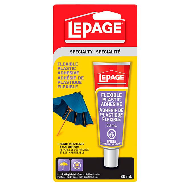 Colle plastique flexible - LePage - 30ml - Quincaillerie G.H. Berger