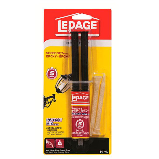 Colle epoxy Speed Set - LePage - 14ml - Quincaillerie G.H. Berger