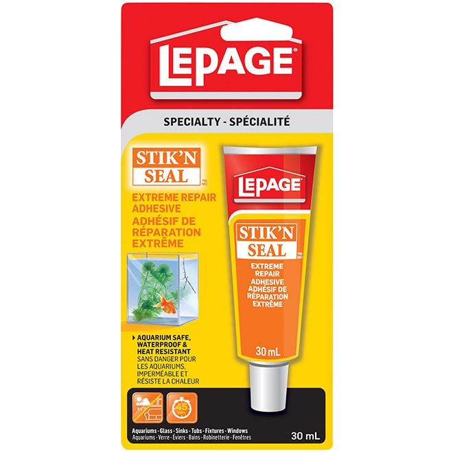 Adhésif de réparation Extreme Stik'n Seal - LePage - 30 ml - Quincaillerie G.H. Berger