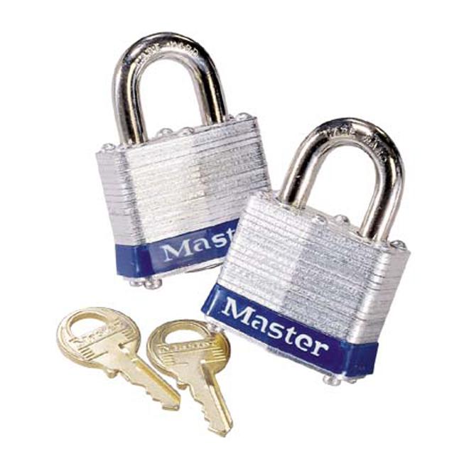 Cadenas en acier laminé en paquet de 2 - Quincaillerie G.H. Berger