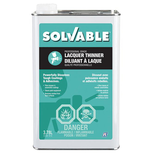 Diluant à laque Solvable 3.78 L - Quincaillerie G.H. Berger