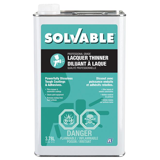 Diluant à laque Solvable 3.78 L - Quincaillerie G.H. Berger