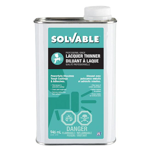 Diluant à laque Solvable 946 mL - Quincaillerie G.H. Berger