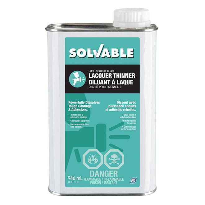 Diluant à laque Solvable 946 mL - Quincaillerie G.H. Berger