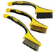 Ens. 3 mini brosses ergonomiques - Quincaillerie G.H. Berger