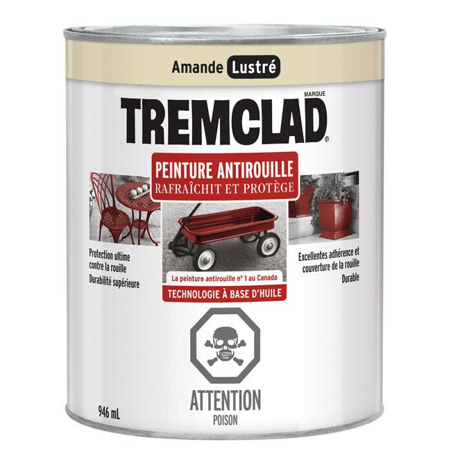 Peinture antirouille Tremclad - Amande  - Fini lustré - 946ml - Quincaillerie G.H. Berger