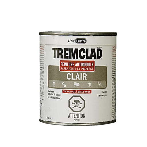 Peinture antirouille Tremclad - Clair  - Fini lustré - 946ml - Quincaillerie G.H. Berger