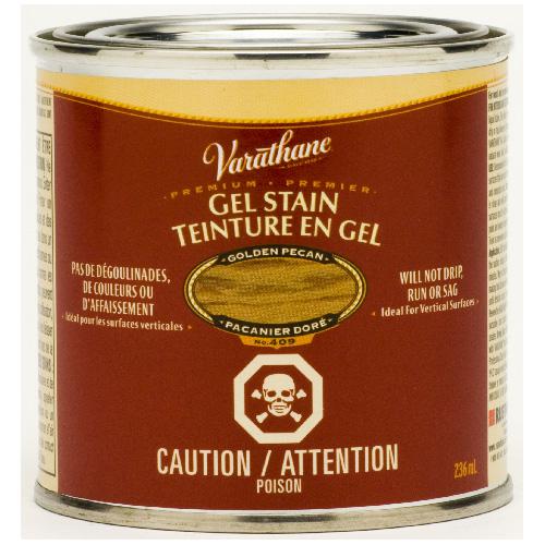 Teinture Premium en gel à base d'huile - Pacanier doré - 236 mL - Quincaillerie G.H. Berger