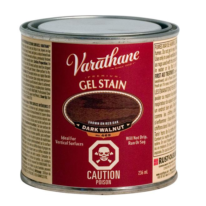 Teinture Premium en gel à base d'huile - Noyer foncé - 236 mL - Quincaillerie G.H. Berger