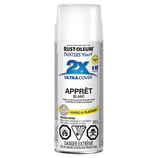 Peinture en aérosol Painter's Touch Ultra Cover apprêt - Blanc - Quincaillerie G.H. Berger