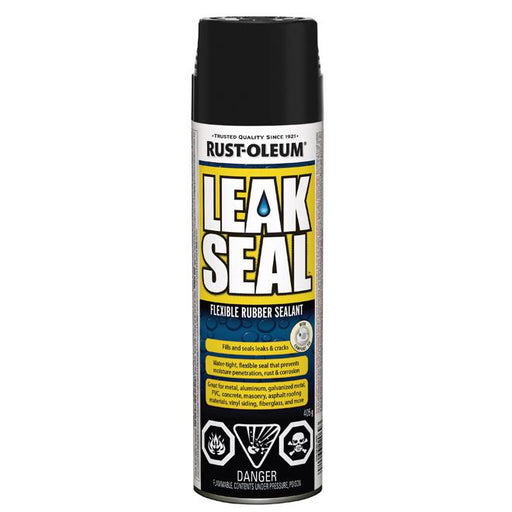 Calfeutrant en caoutchouc flexible Leak Seal aérosol - Noir - 405 g - Quincaillerie G.H. Berger