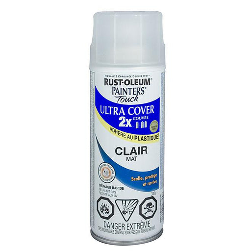 Peinture en aérosol Painter's Touch Ultra Cover mate - Clair - Quincaillerie G.H. Berger