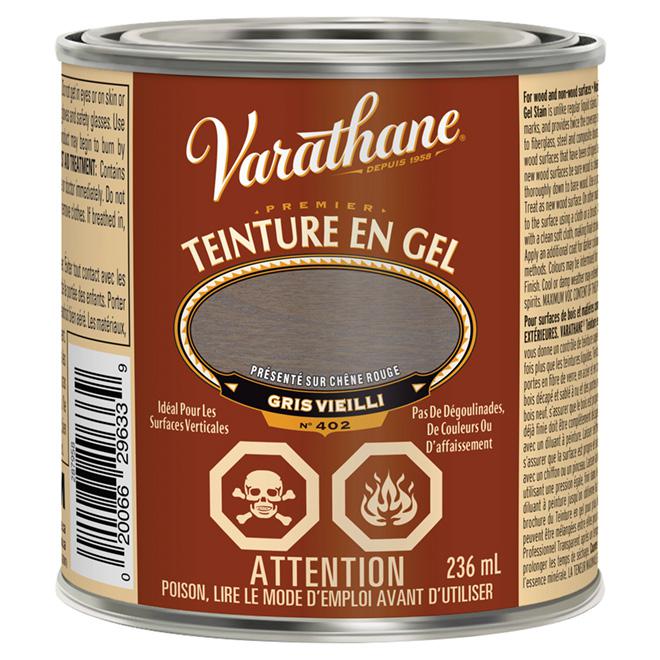 Teinture Premium en gel à base d'huile - Gris vieilli - 236 mL - Quincaillerie G.H. Berger