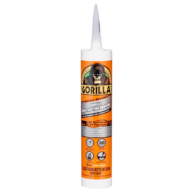 Adhésif de construction tout usage - Gorilla - 266ml - Quincaillerie G.H. Berger