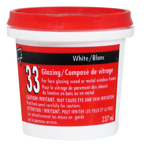 Composé de vitrage blanc - 237 mL - Quincaillerie G.H. Berger