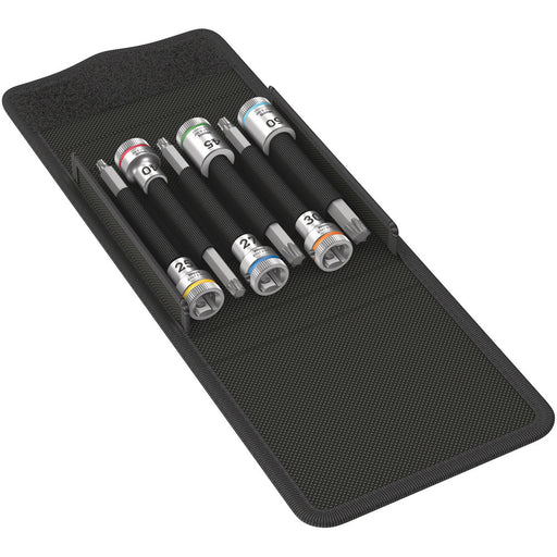 Ens. 6 embouts Zyklop Torx® 8767 B HF, prise 3/8" Wera - Quincaillerie G.H. Berger