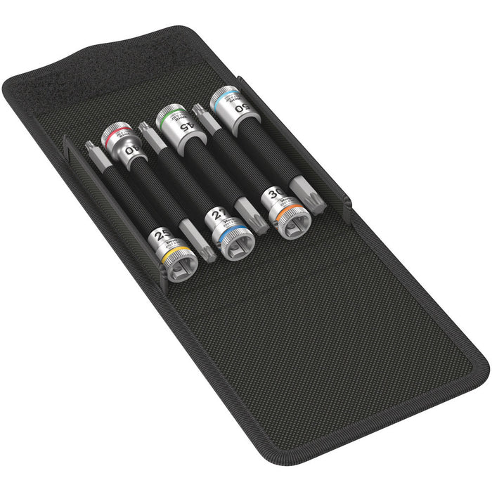 Ens. 6 embouts Zyklop Torx® 8767 B HF, prise 3/8" Wera - Quincaillerie G.H. Berger