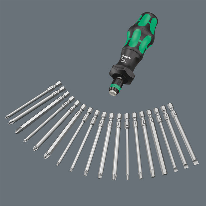 Tournevis multipointe Kraftform Turbo 826 T Wera - Quincaillerie G.H. Berger