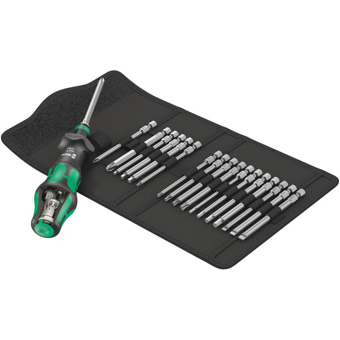 Ens. Tournevis Kraftform Turbo Kompakt (19 mcx) Wera - Quincaillerie G.H. Berger