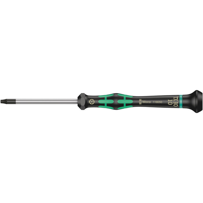 Tournevis de précision 2067 TORX® BO [T10 inviolable] Wera - Quincaillerie G.H. Berger