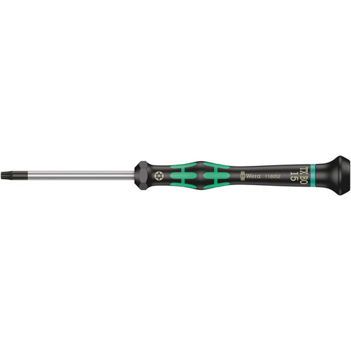 Tournevis de précision 2067 TORX® BO [T15 inviolable] Wera - Quincaillerie G.H. Berger