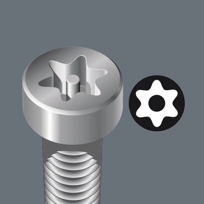 Tournevis Torx BO [T7x60mm] Wera - Quincaillerie G.H. Berger