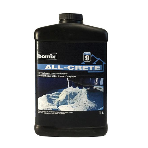 Additif pour béton All-Crete - Bomix - 1 L - Quincaillerie G.H. Berger