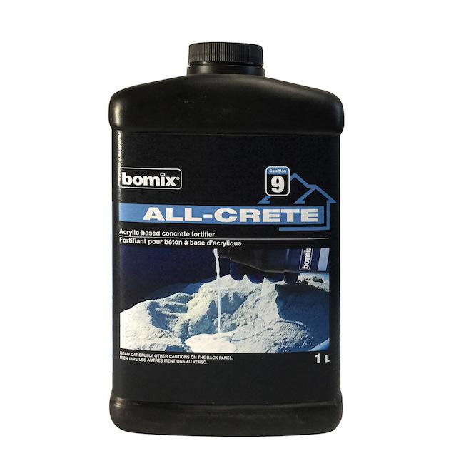 Additif pour béton All-Crete - Bomix - 1 L - Quincaillerie G.H. Berger