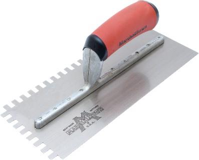 Truelle à dents carrées DuraSoft® (1/4"x3/8"x1/4") Marshalltown - Quincaillerie G.H. Berger